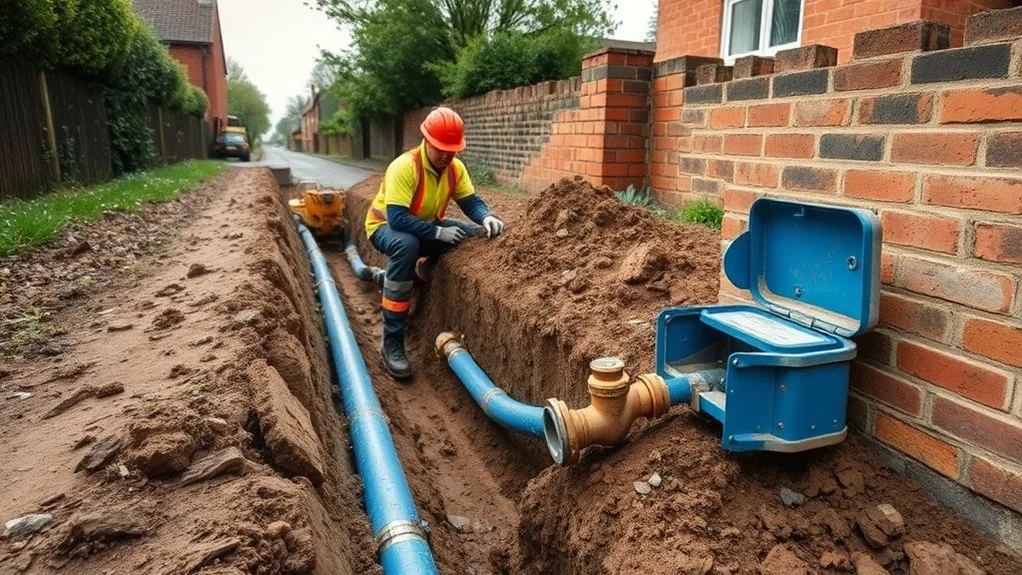 New Water Supply Installation in Sandwich | Connect to the Mains