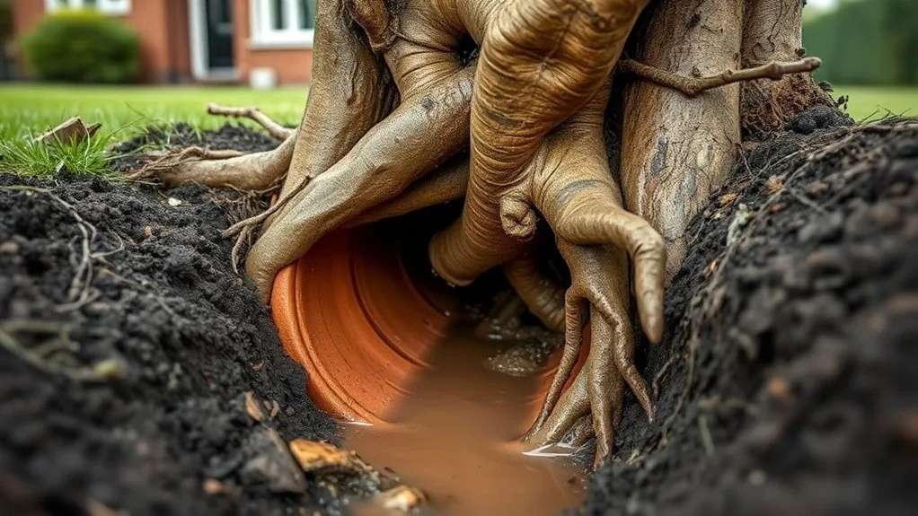 Tree Root Damage in Drains | Detection & Removal in Sandwich